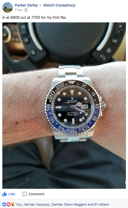 Parker Rolex CS