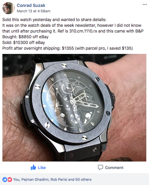 Conrad Hublot CS