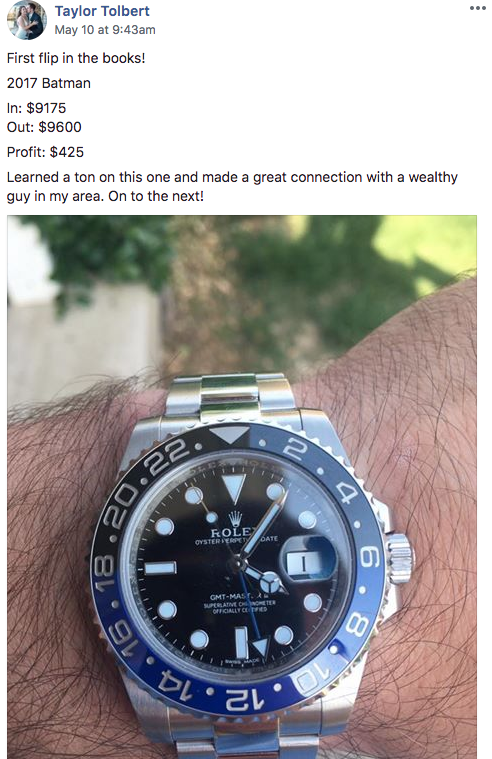 Taylor Rolex CS