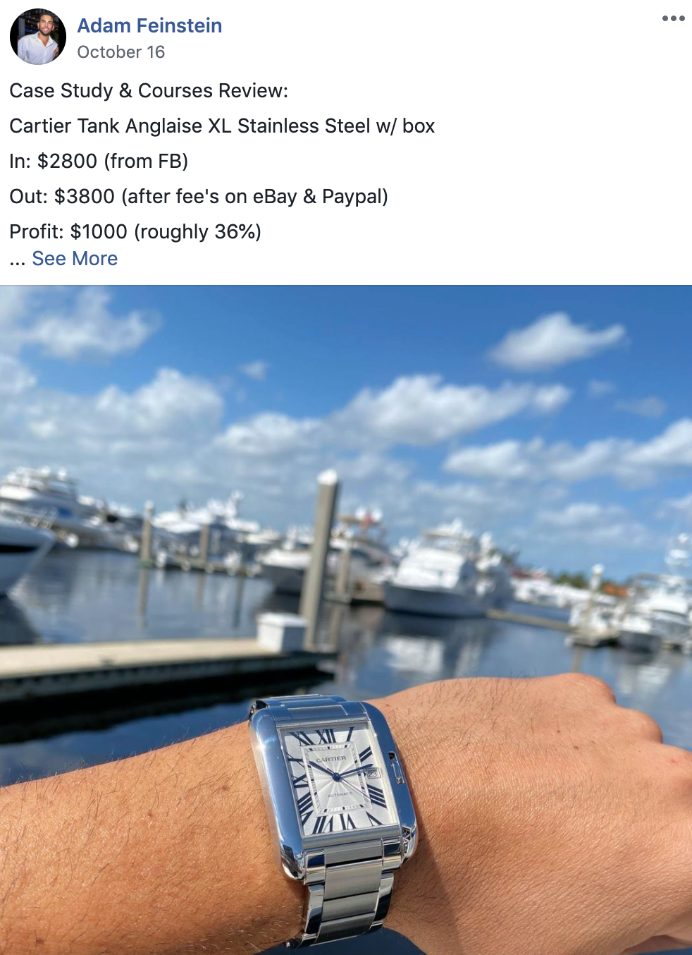 Adam - Cartier Tank