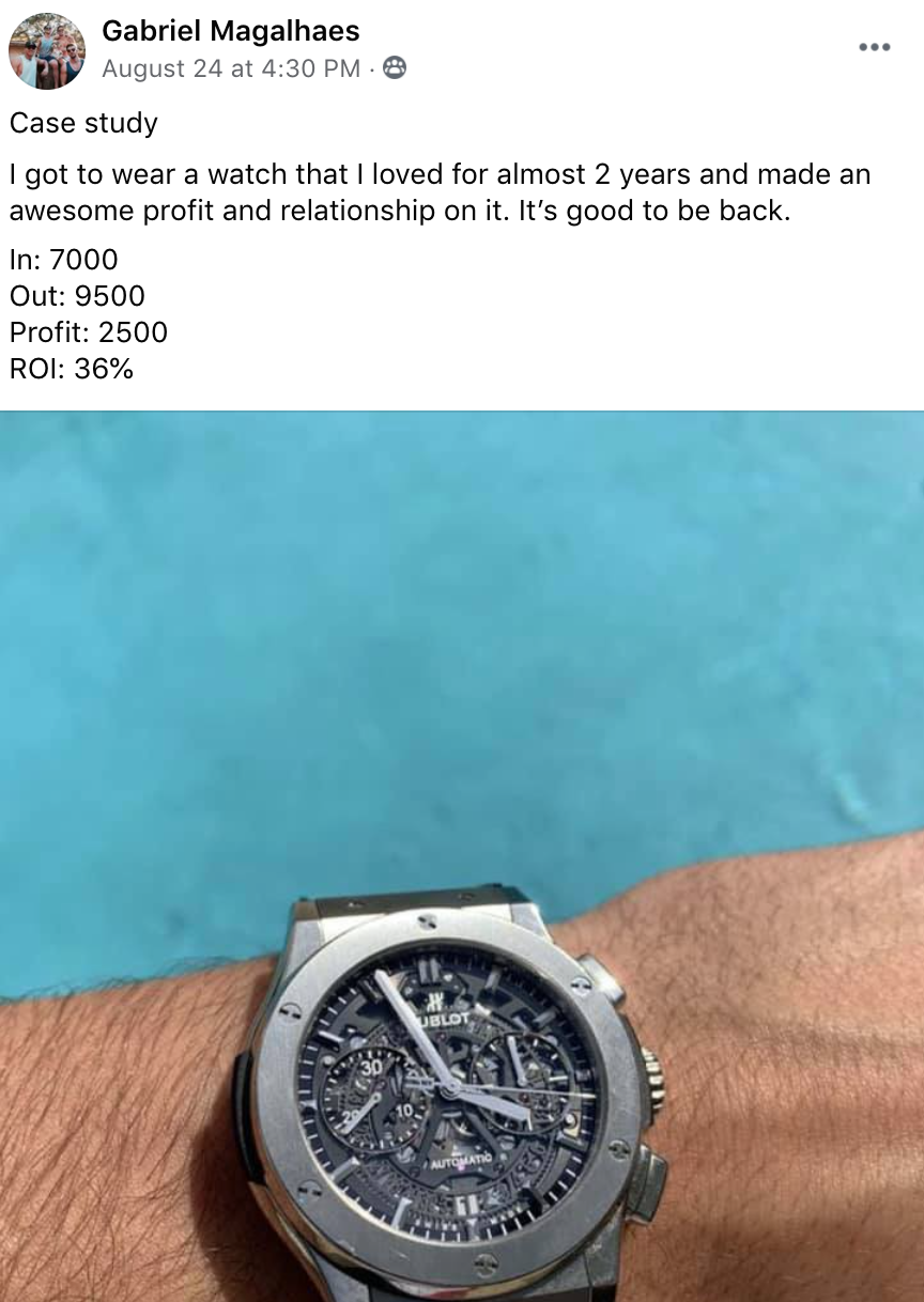 Gabriel - Hublot Aerofusion