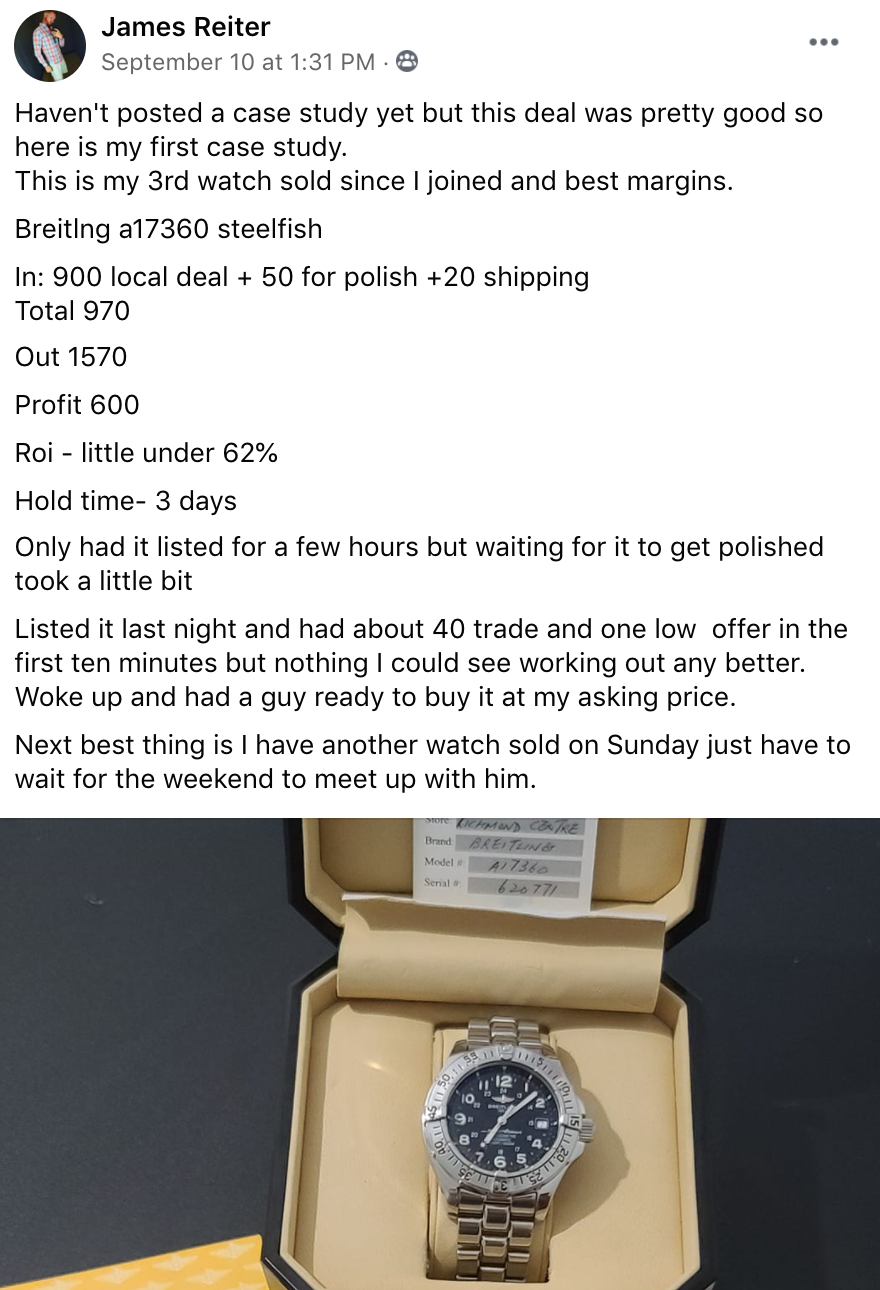 James - Breitling Steelfish