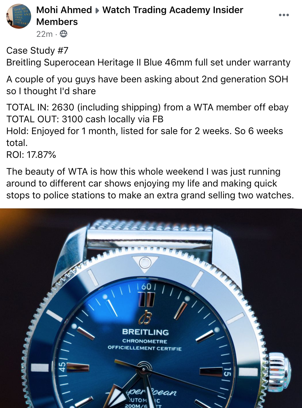 Mohi - Breitling Superocean Heritage