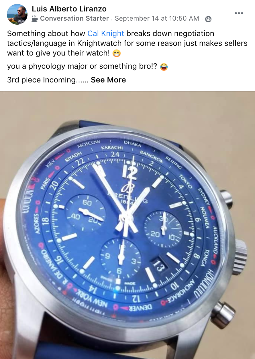 Luis - Breitling KW