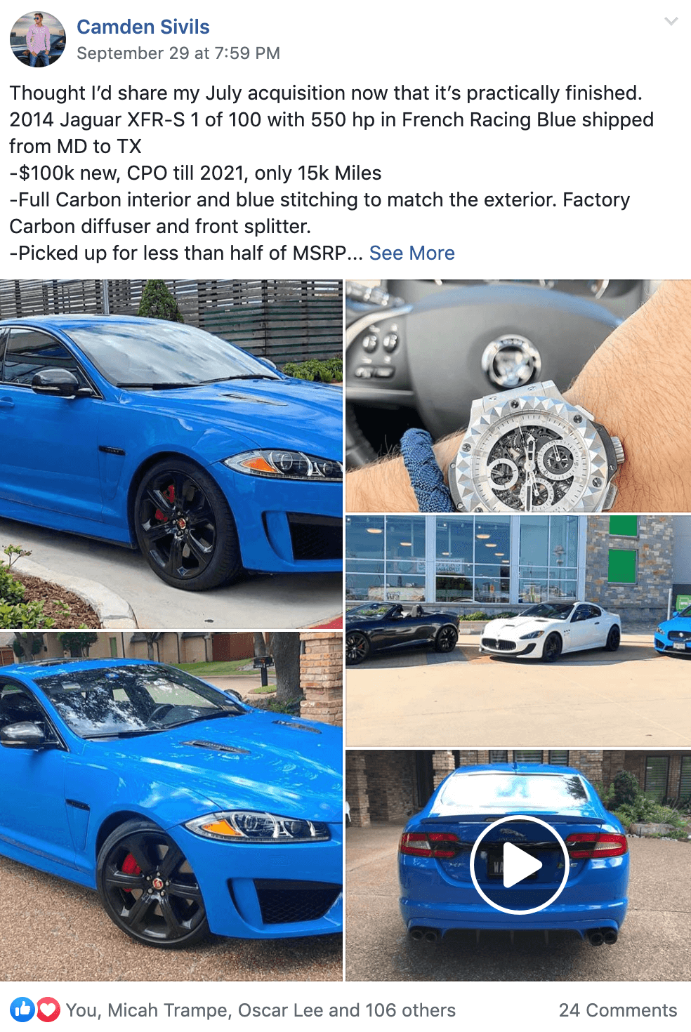 Camden - Jaguar XFR-S