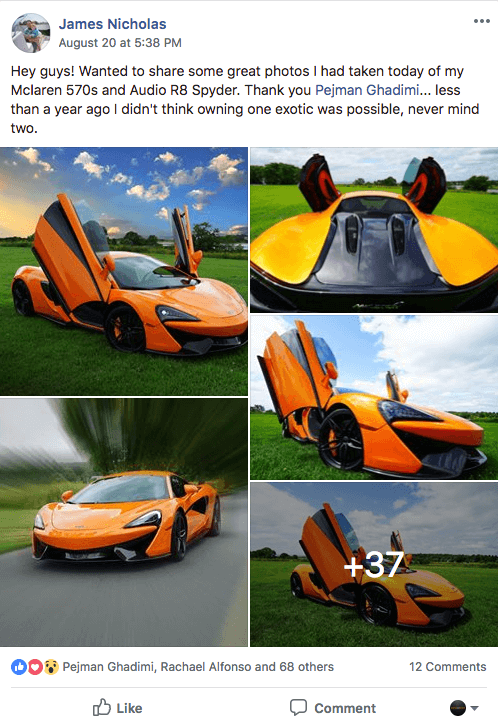 James - McLaren 570S
