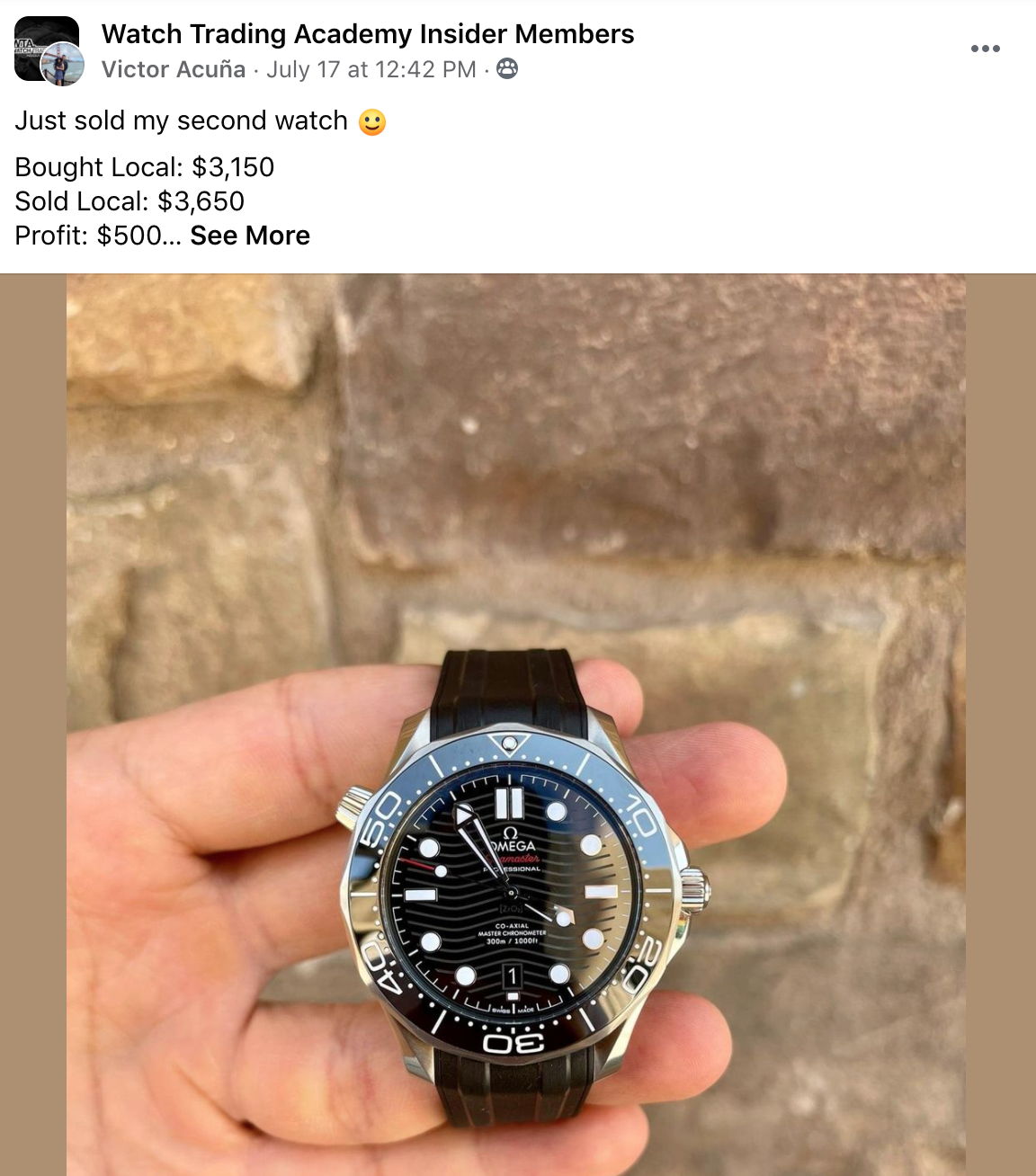 Victor Acuna - Omega Seamaster