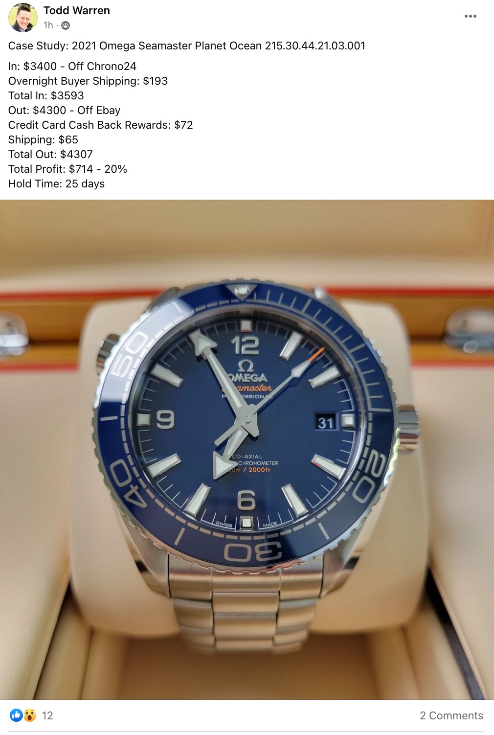 Todd - Omega Seamster PO CS
